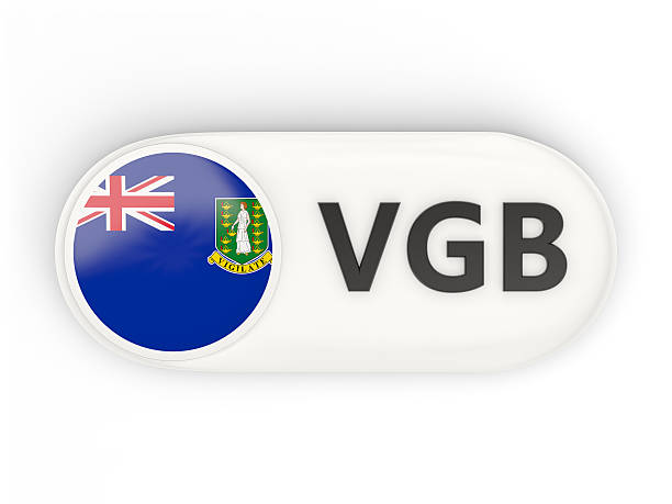 istock Round icon with flag of virgin islands british 501644234