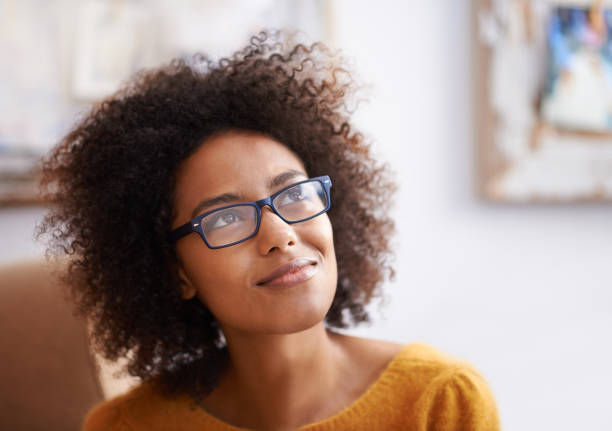 218 Beautiful Woman With Curly Hair And Glasses Looking Up Stock Photos, Pictures & Royalty-Free Images - iStock 218 Beautiful Woman With Curly Hair And Glasses Looking Up Stock Photos, Pictures & Royalty-Free Images - iStock