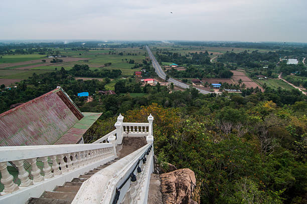istock Landscape view country on mountain with sky 501645642
