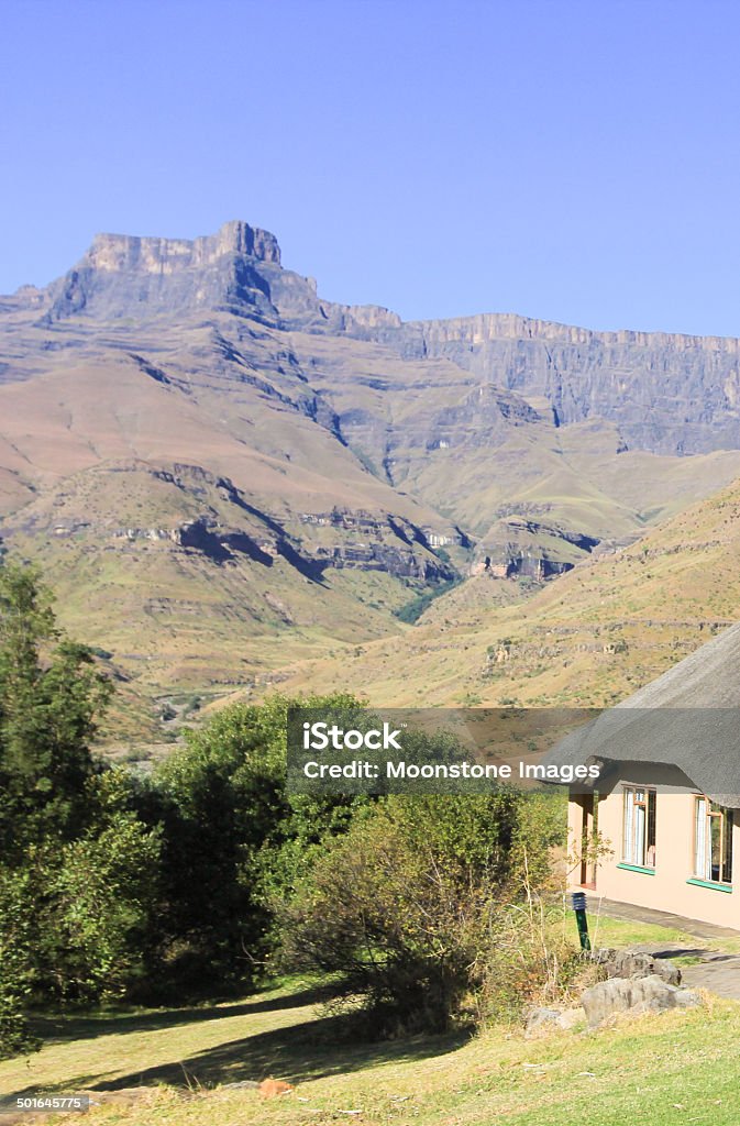 Amphitheatre im Royal Natal National Park, Südafrika - Lizenzfrei Afrika Stock-Foto