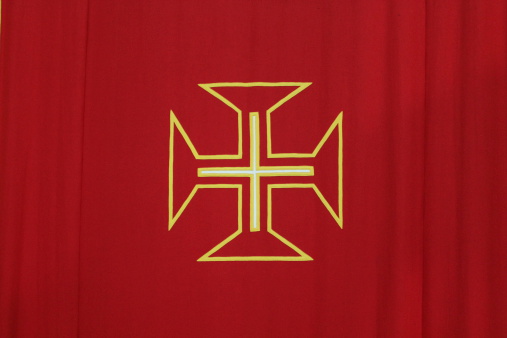Portuguese order of christ flag.