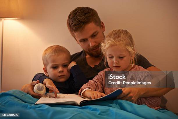 Dads The Best Stock Photo - Download Image Now - Bedtime, Child, Father