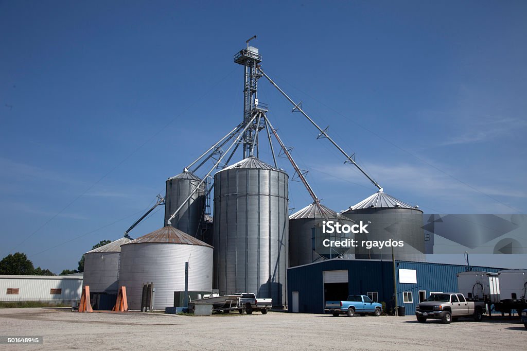 Fleur de stockage - Photo de Acier libre de droits