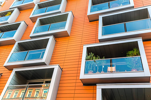 istock Modern Apartment Houses 501649352