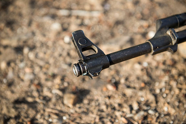 istock Barrel of an AK-47 501649419