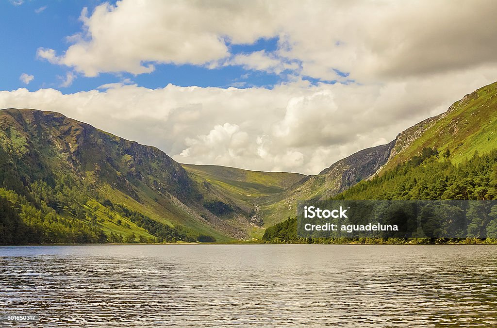 Glendalough Lago - Foto stock royalty-free di Acqua