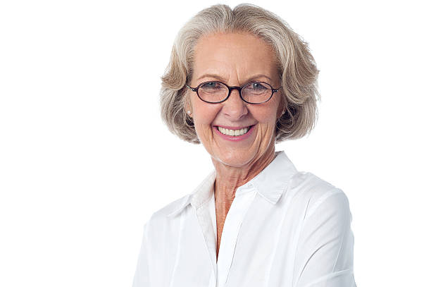 istock Happy senior woman striking a pose to camera 501650911