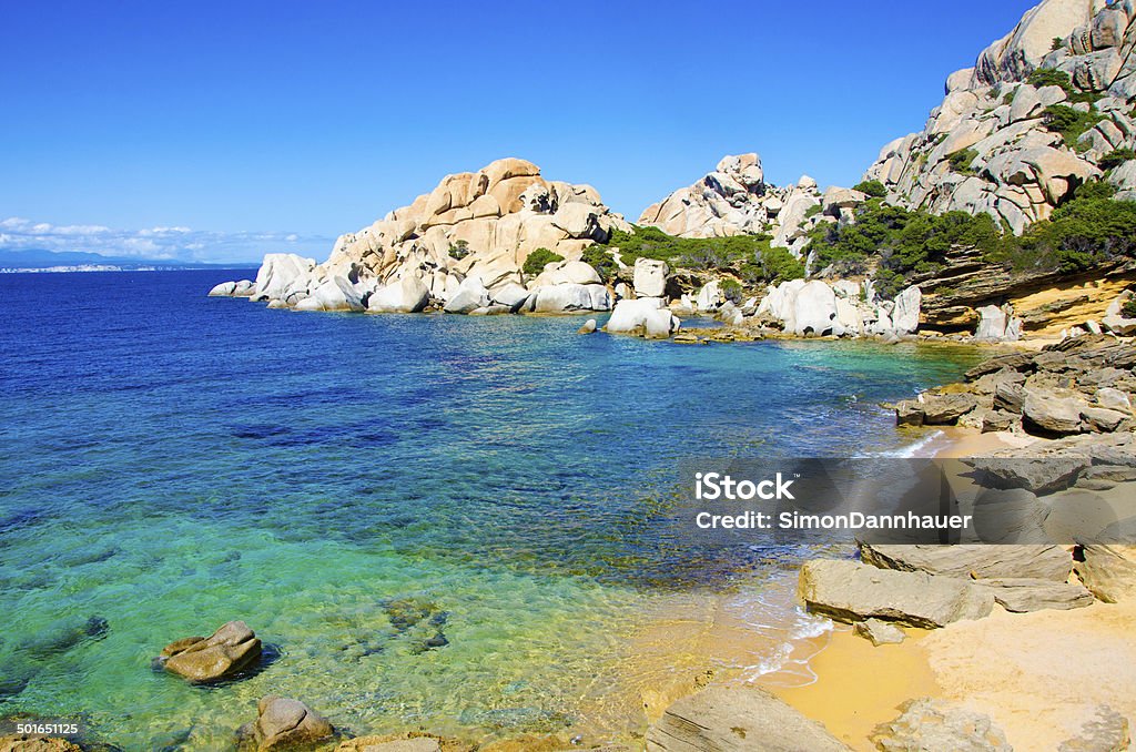 Capo Testa-bellissima costa della Sardegna - Foto stock royalty-free di Acqua