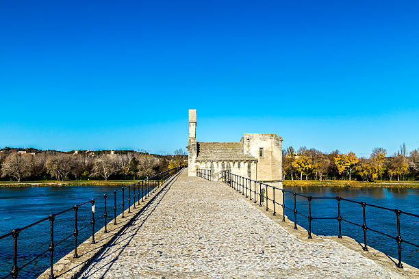 istock Pont d'Avignon,  famous medieval bridge in avignon 501652028