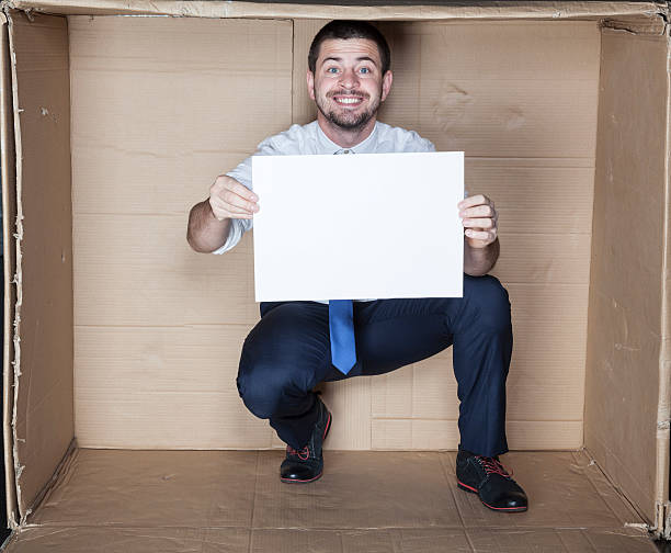 istock happy businessman holds his CV 501652652