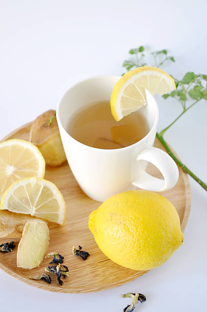 istock Cup of Ginger Tea with Lemon 501654916