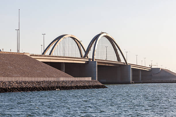 istock Sheikh Khalifa Bin Salman Bridge in Bahrain 501655072