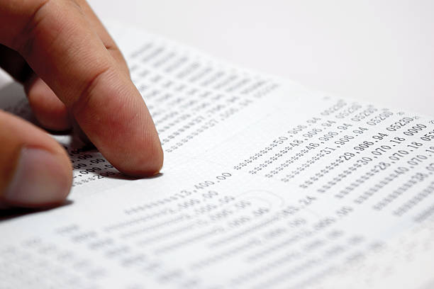 istock Saving Account Passbook bank account  and finger 501656292