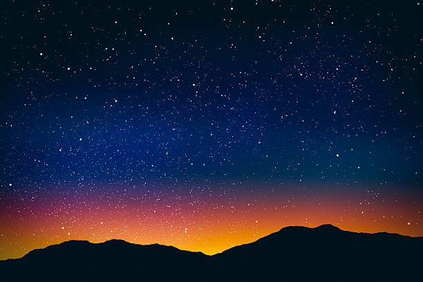 istock Night sky filled with stars 501666054