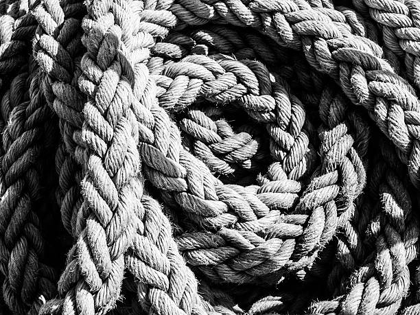 istock Detailed view of rope ball 501667042