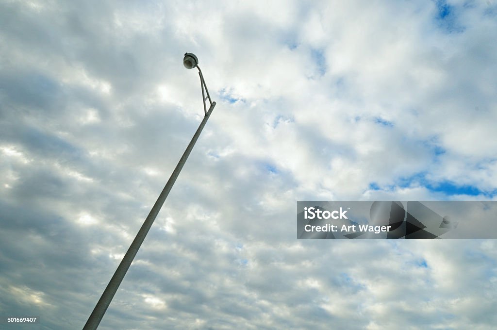 Streetlamp contre le ciel matin - Photo de Ciel libre de droits