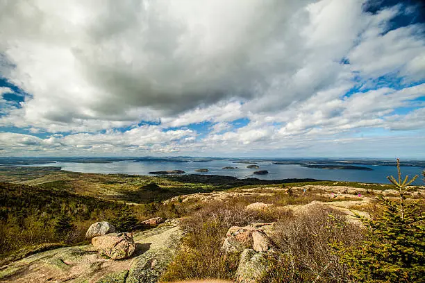 Photo of Cadillac Mountain at Acadia National Park in Maine