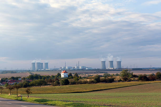 istock Cooling towers at the nuclear power plant 501669822