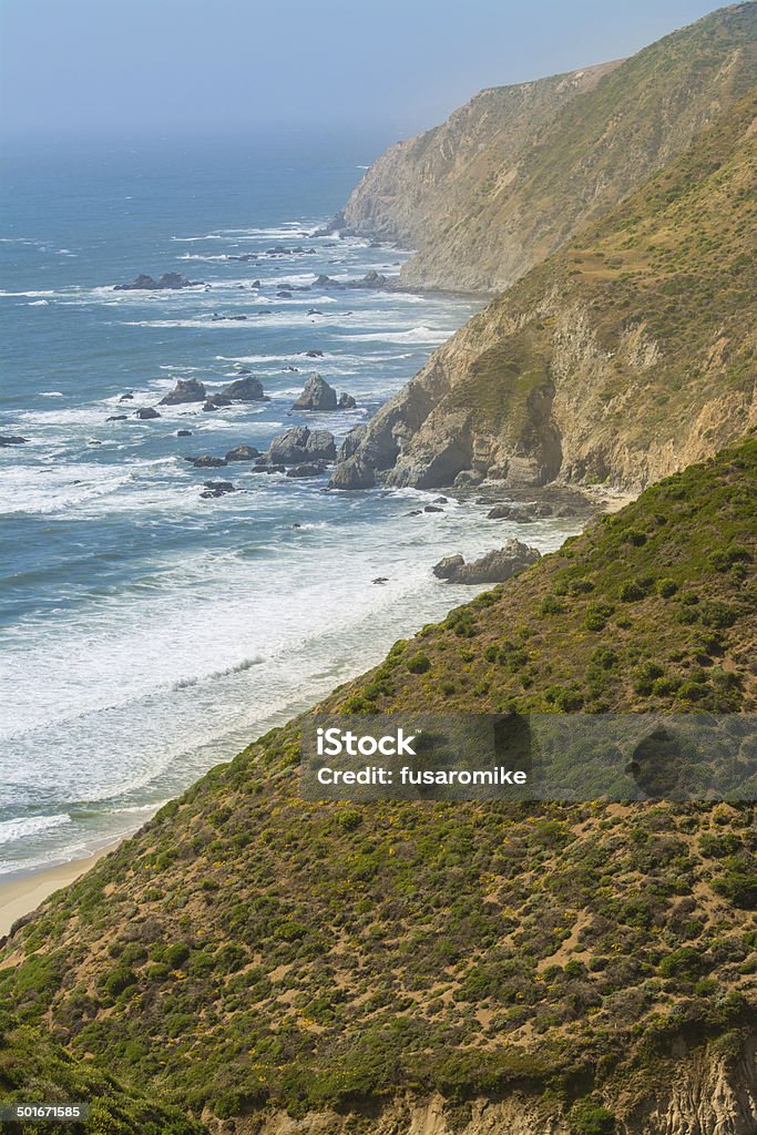 Point Reyes The cliffed beaches of Point Reyes. Landscape - Scenery Stock Photo