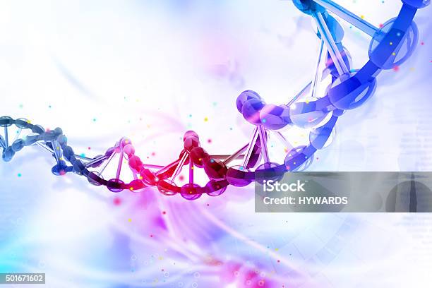 Photo libre de droit de Illustration Numérique Dadn banque d'images et plus d'images libres de droit de ADN - ADN, Biotechnologie, Recherche génétique