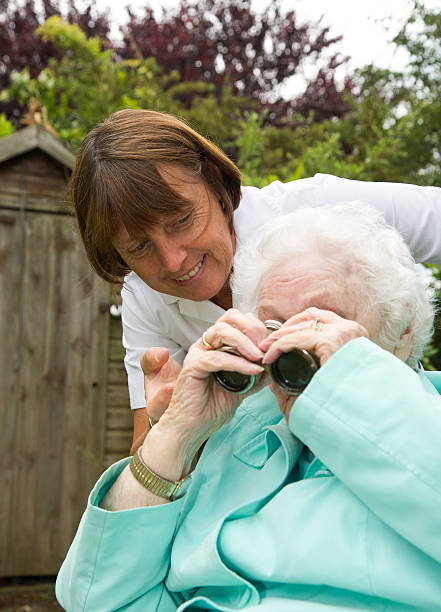 istock Nurse/Care Assistant caring for an elderly client in a carehome 501672165