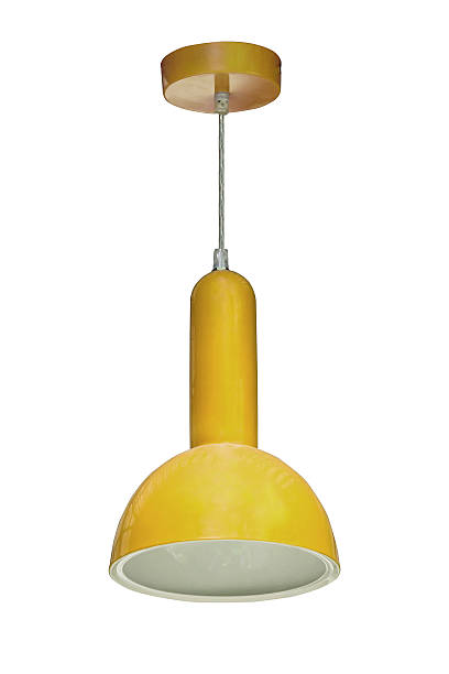 istock Modern hanging lamp, isolated on white background. 501673160
