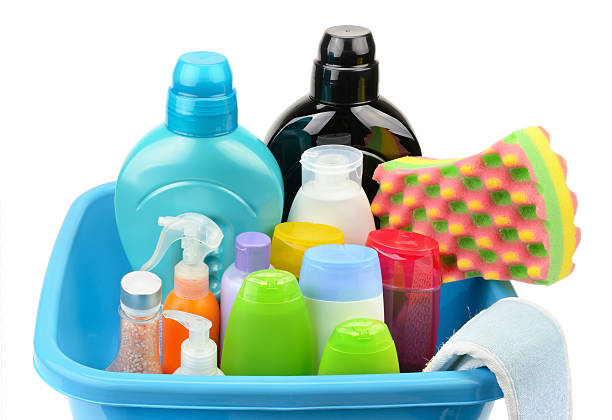 istock Basin and a bottle of shampoo 501673550