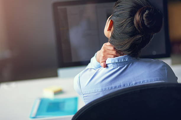 istock This day has been a real pain in the neck 501673948