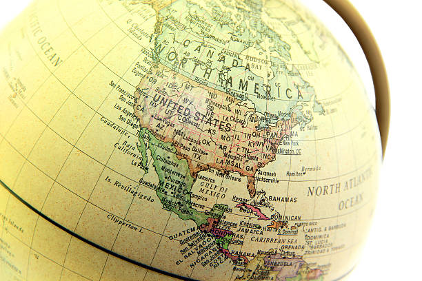 istock The globe close up, United states past 501685139