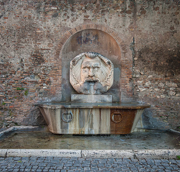 istock Fountain in Aventine Hill, Rome, Italy 501686177
