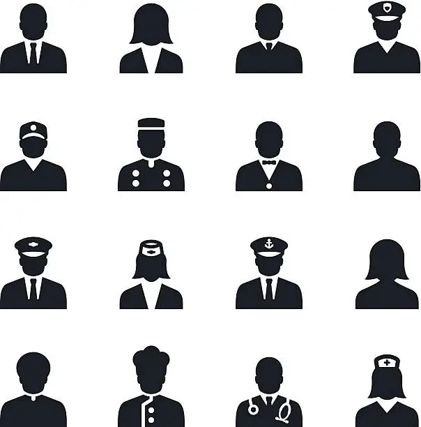 Vector illustration of People Icons