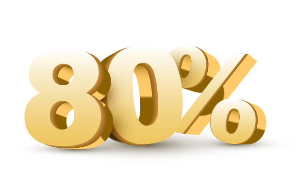 istock 3d shiny golden discount collection - 80 percent 501689927