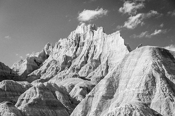 istock B&W South Dakota Badlands 501691197