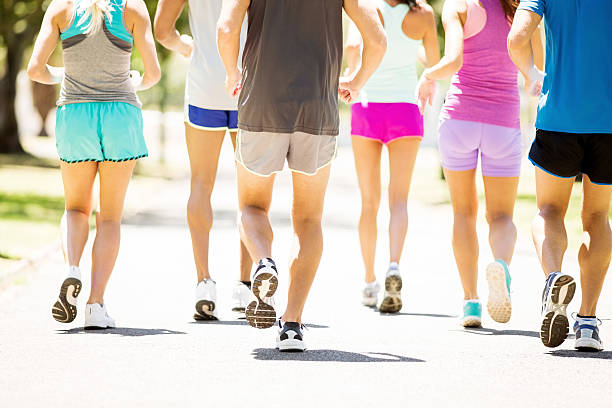 istock People Running Marathon In Park 501692511