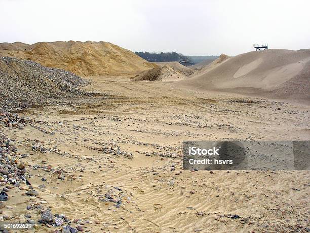 Schottergestein Feuerstelle Stockfoto und mehr Bilder von Steinbruch - Steinbruch, Baugewerbe, Bergbau