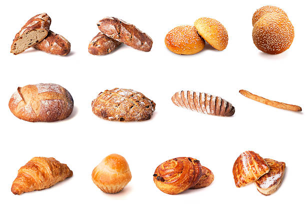 istock Set of images of bread 501706305