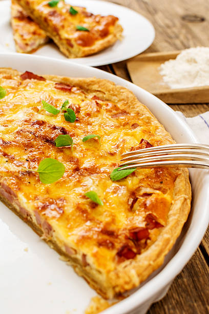 istock Traditional french quiche 501707752