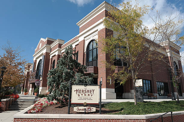 Hershey Story Museum stock photo