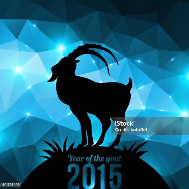 Chinese New Year 2015 Stock Illustration - Download Image Now - 2015, Abstract, Animal