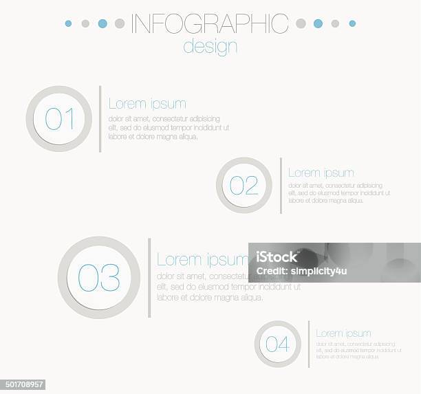 Minimale Infografiken Design Stock Vektor Art und mehr Bilder von Abstrakt - Abstrakt, Bildhintergrund, Computergrafiken