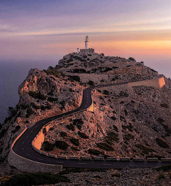 Formentor Lighthouse stock photo