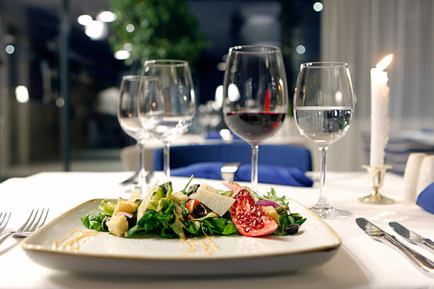 istock Lamb lettuce arugula Granna paddano and pepper dressing 501710144