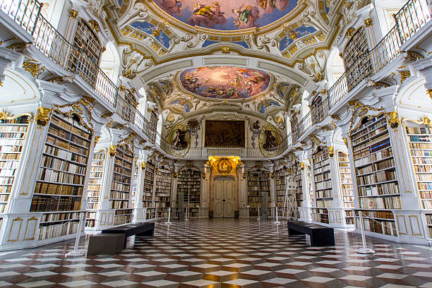 Biblioteca - fotografia de stock