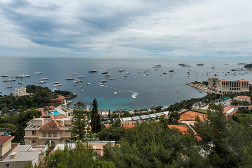 Monte Carlo coast in France.