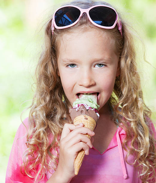 istock Girl with ice cream 501712743