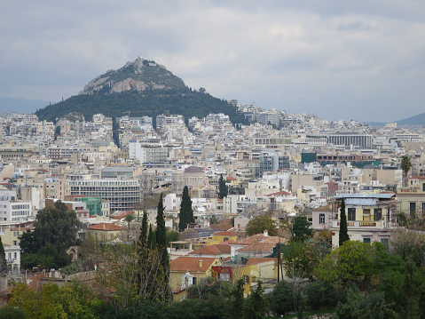 The city of Athens, Greece.
