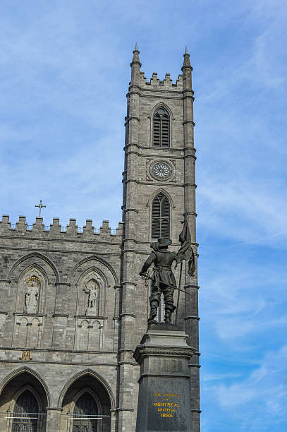 istock Maisonneuve statue Montreal's Old Port district 501716244