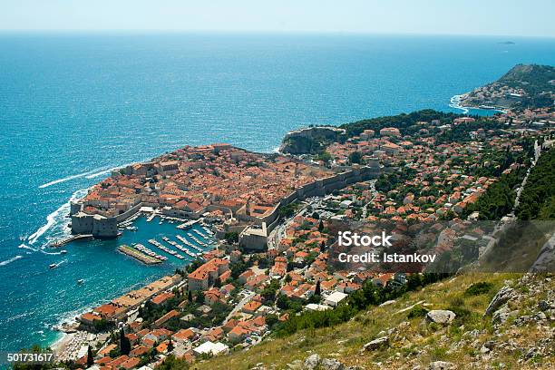 Dubrovnik - Fotografie stock e altre immagini di Ambientazione esterna - Ambientazione esterna, Balcani, Blu