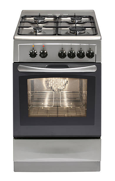 istock Stainless steel gas stove with elecrtic oven 501732253