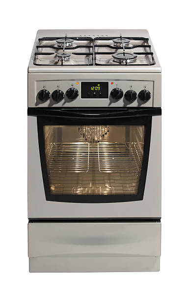 istock Grey gas stove with elecrtic oven 501732259